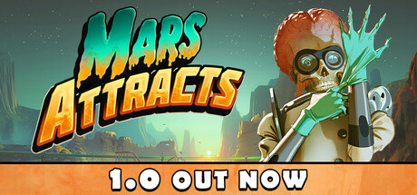 Official Mars Attracts Steam banner